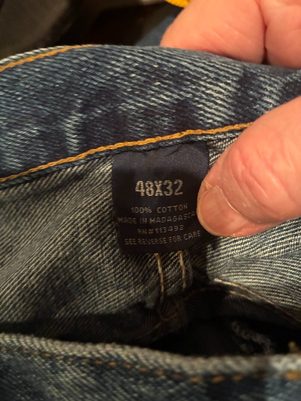 RK brand jeans 48' x32' mens